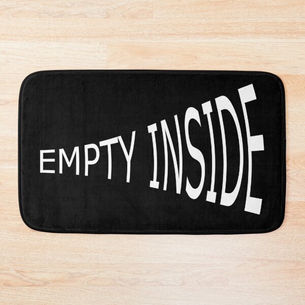 Item preview, Empty Inside Warped Graphic White designed and sold by everything4eva.