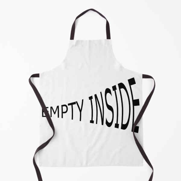 Item preview, Empty Inside Warped Graphic Black designed and sold by everything4eva.