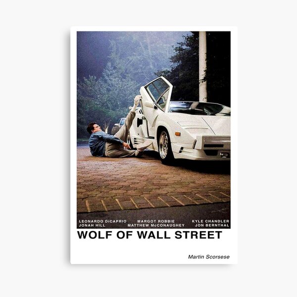 Wolf of Wall Street Canvas Print
