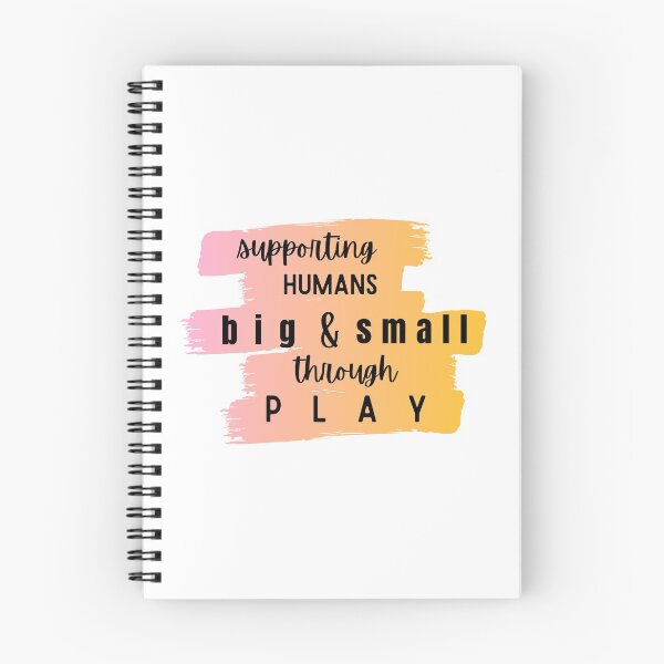 Item preview, supporting humans through play (pink-orange) designed and sold by agabrielle97.