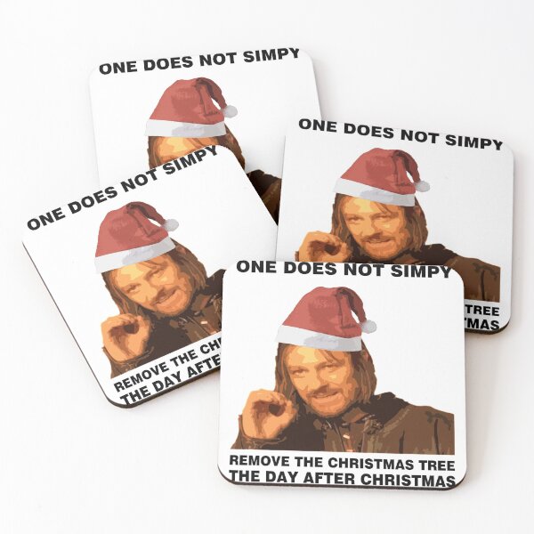 Item preview, One Does Not Simply Remove the Christmas Tree the day after Christmas designed and sold by MKThock.