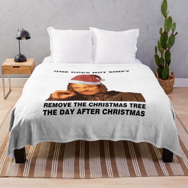 Item preview, One Does Not Simply Remove the Christmas Tree the day after Christmas designed and sold by MKThock.