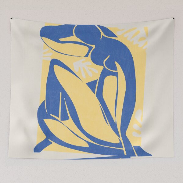 Item preview, Matisse Blue Nude designed and sold by SurfolioPrints.
