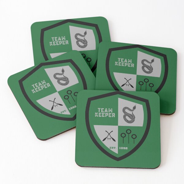 Item preview, Team Keeper Green and Gray Snake designed and sold by AlexWolfDesigns.