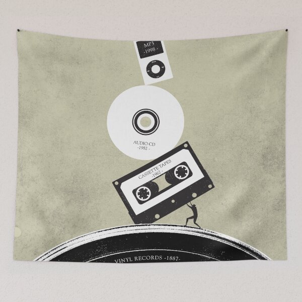 Item preview, Music Evolution Art designed and sold by SurfolioPrints.