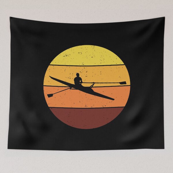Item preview, Vintage Retro Crew Rowing Row Team Boat Oar Rower Gift designed and sold by TastefulTees.