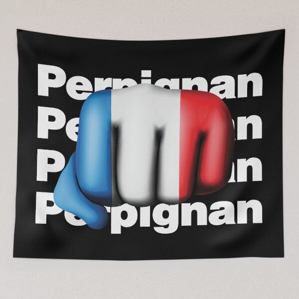 Item preview, Strong Perpignan French Fist France Flag designed and sold by elhefe.