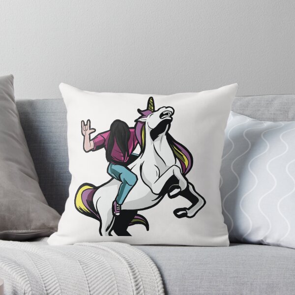Item preview, Punk rock riding Unicorn designed and sold by EclairVanilla.