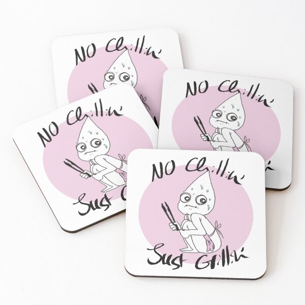 Item preview, No Chillin' - Just Grillin' designed and sold by BeeKing-boi.