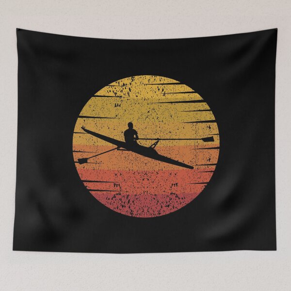 Item preview, Vintage Retro Crew Rowing Row Team Boat Oar Rower Gift designed and sold by TastefulTees.