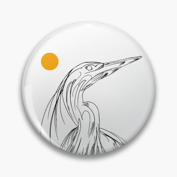Item preview, Great Blue Heron designed and sold by Suzhiheng.