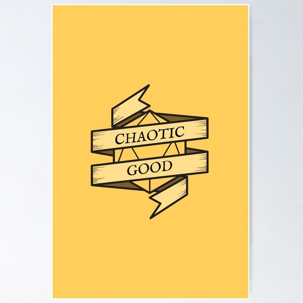 Item preview, D&D Alignment Chaotic Good (bright version) designed and sold by mashimero.