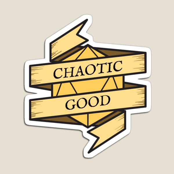 Item preview, D&D Alignment Chaotic Good (bright version) designed and sold by mashimero.