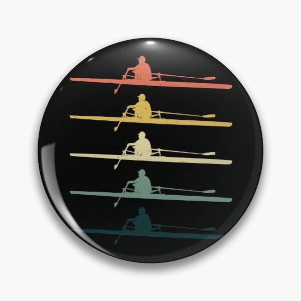 Artikelvorschau, Vintage Retro Crew Ruderreihe Team Boot Ruder Ruderer Geschenk entworfen und verkauft von TastefulTees.