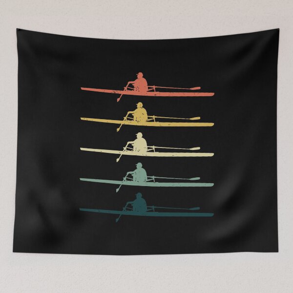 Item preview, Vintage Retro Crew Rowing Row Team Boat Oar Rower Gift designed and sold by TastefulTees.