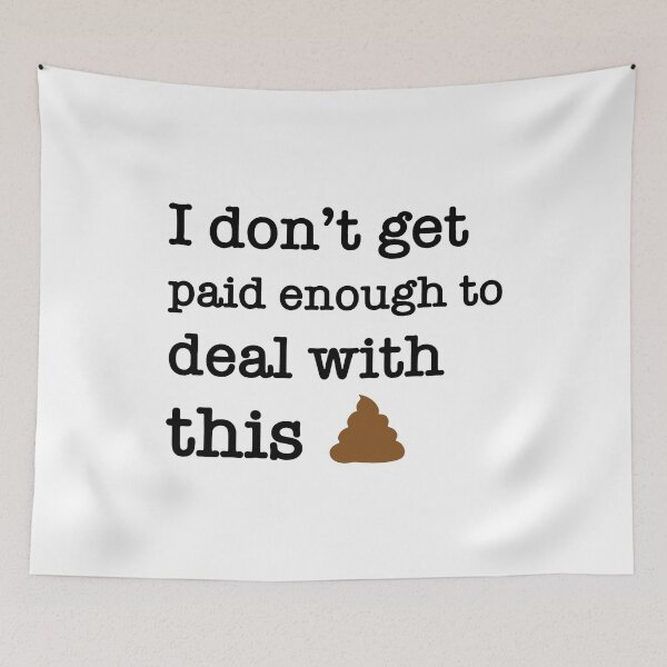 Item preview, I Dont Get Paid Enough To Deal With This Shit designed and sold by ThomasTrump.