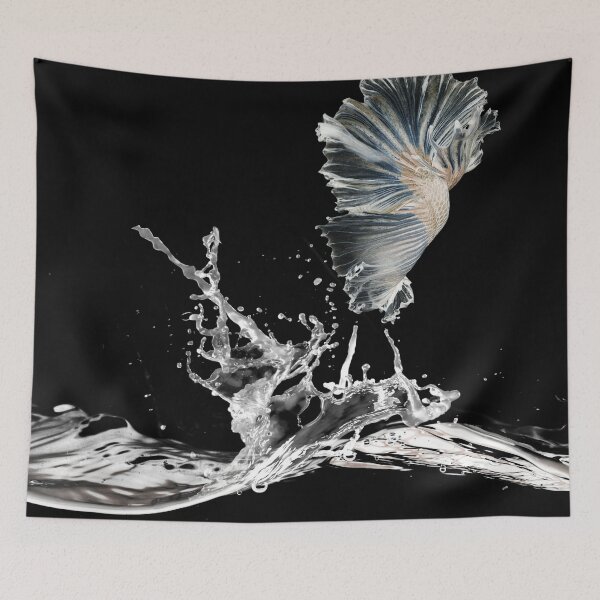 Item preview, Siamese Fighting Fish designed and sold by SurfolioPrints.
