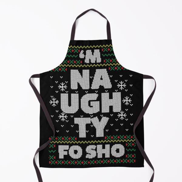 Item preview, Ugly Sweater Naugthy Fo sho designed and sold by thelasttype.