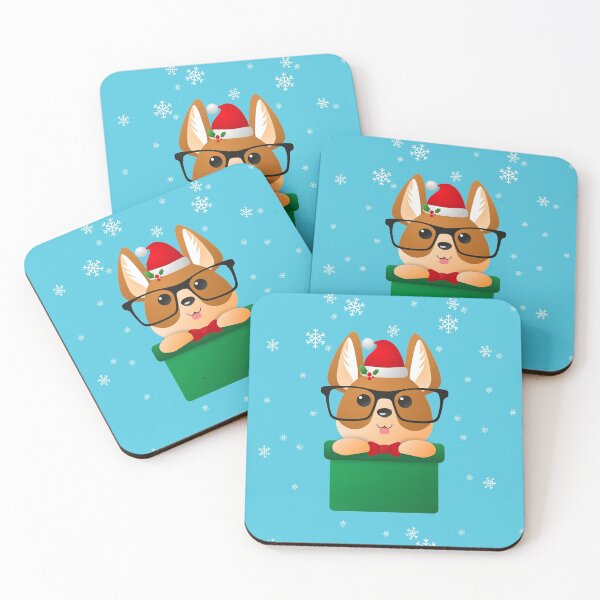 Item preview, Corgi Merry Christmas - Festive designed and sold by Kevin-PR.