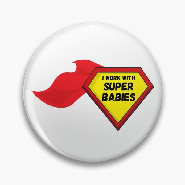 Item preview, I work with super babies designed and sold by agabrielle97.