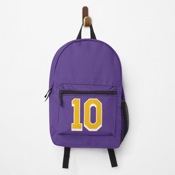 Item preview, 10 Yellow Number Ten Purple Basketball Jersey designed and sold by elhefe.