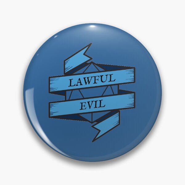 Item preview, D&D Alignment Lawful Evil (bright version) designed and sold by mashimero.