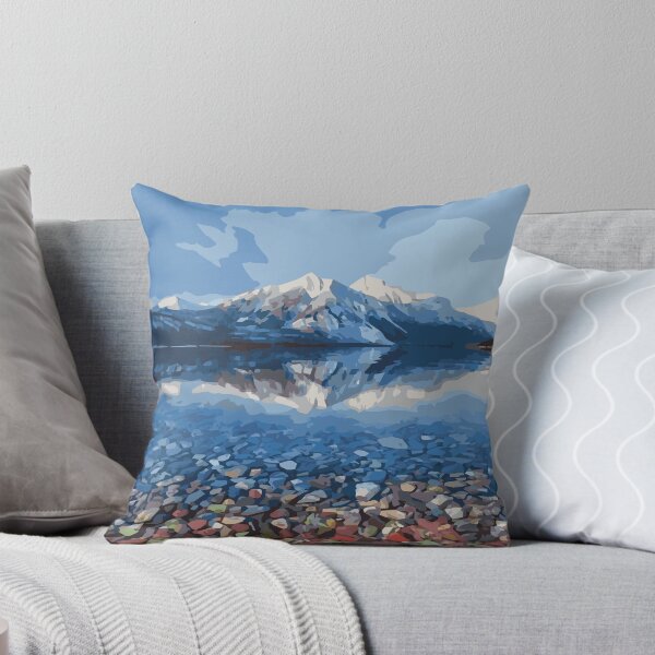 Item preview, Glacier National Park Lake MacDonald designed and sold by PlaidMoose.