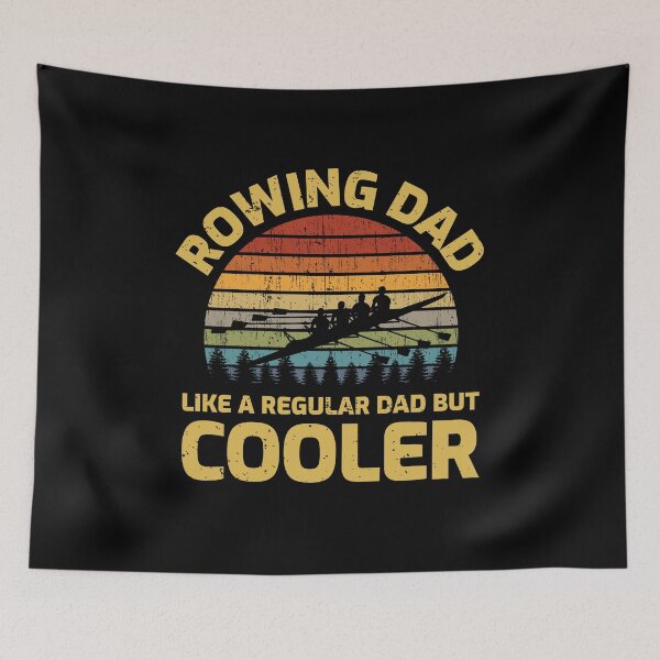 Item preview, Vintage Retro Crew Rowing Dad Row Fathers day Gift designed and sold by TastefulTees.