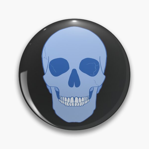 Item preview, Blue skull designed and sold by Mego02.