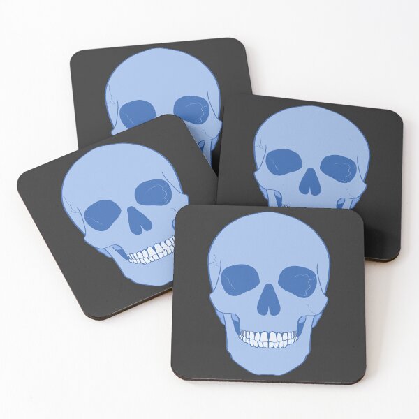 Item preview, Blue skull designed and sold by Mego02.
