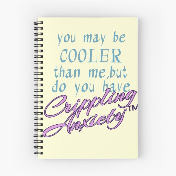 Item preview, crippling anxiety designed and sold by FandomizedRose.