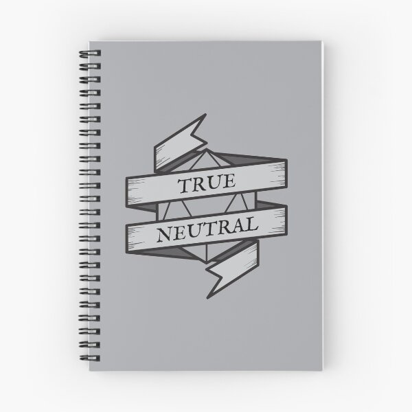 Item preview, D&D Alignment True Neutral (bright version) designed and sold by mashimero.