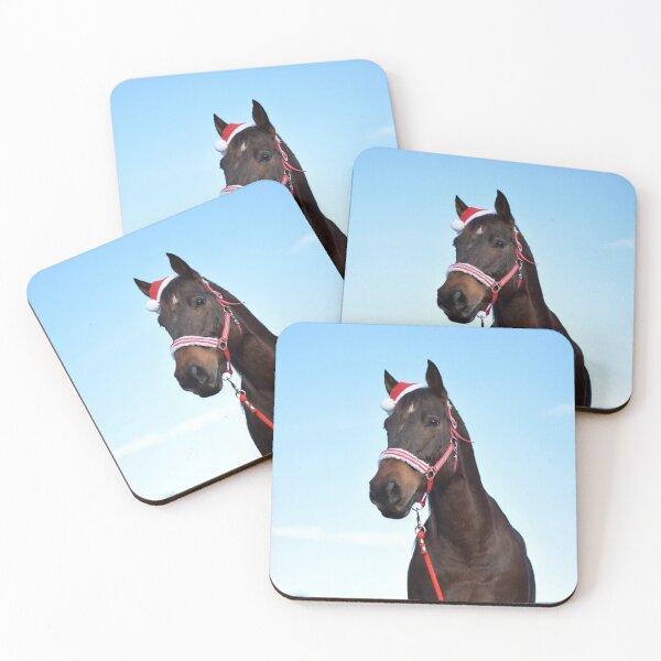 Item preview, christmas horse photograph designed and sold by sarelitay.