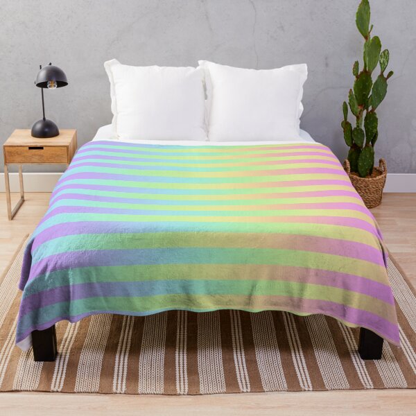 Item preview, Rainbow Gradient Stripes - Horizontal designed and sold by Whoopsidoodle.