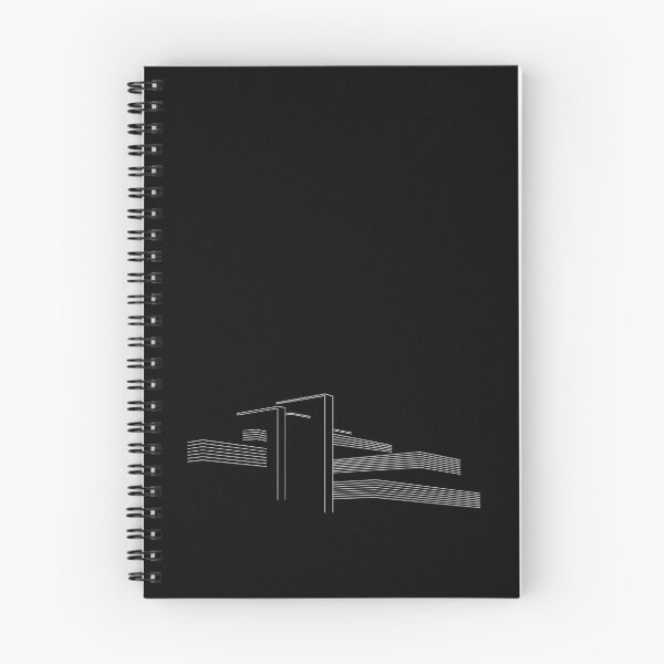 Item preview, Falling Water minimalistic line art designed and sold by TinyTreeHugger.