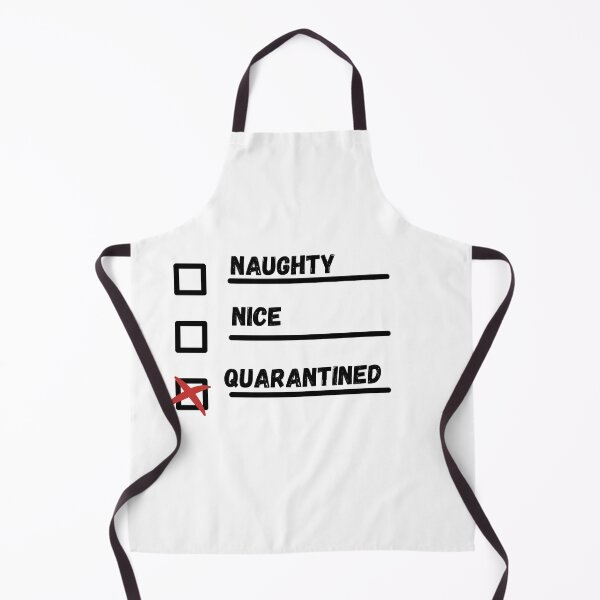 Item preview, 2020 Holidays Santa Naughty Nice Quarantined Checklist designed and sold by Lisa Forbes.