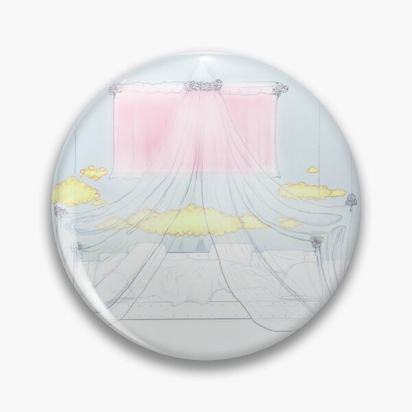 Item preview, Girly/Pastel Bedroom Concept Sketch designed and sold by ACH-Designs.