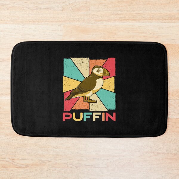 Item preview, Vintage Retro Style Silhouette Puffin Bird - Puffin Lover designed and sold by CreativeVez.
