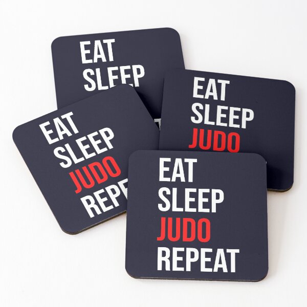 Item preview, Eat Sleep Judo Repeat designed and sold by CatArtStore.