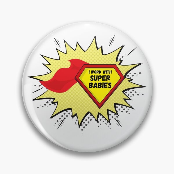 Item preview, I work with super babies (with background) designed and sold by agabrielle97.