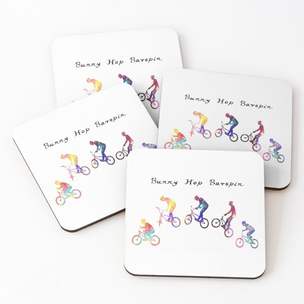 Item preview, Bunny Hop Barspin Watercolour Quote  Quote Art De designed and sold by vividpixelusa.