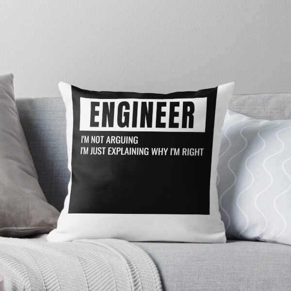 Artikelvorschau, Ingenieur Geschenk, ich streite nicht, ich erkläre nur, warum ich Recht habe, lustige Definition, er Vater Ehemann, Spaß weiße schwarze Baumwolle cooles T-Shirt entworfen und verkauft von PGGO.