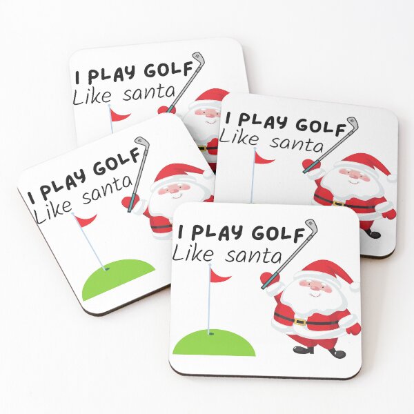 Item preview, I play golf like santa  designed and sold by Socool101.