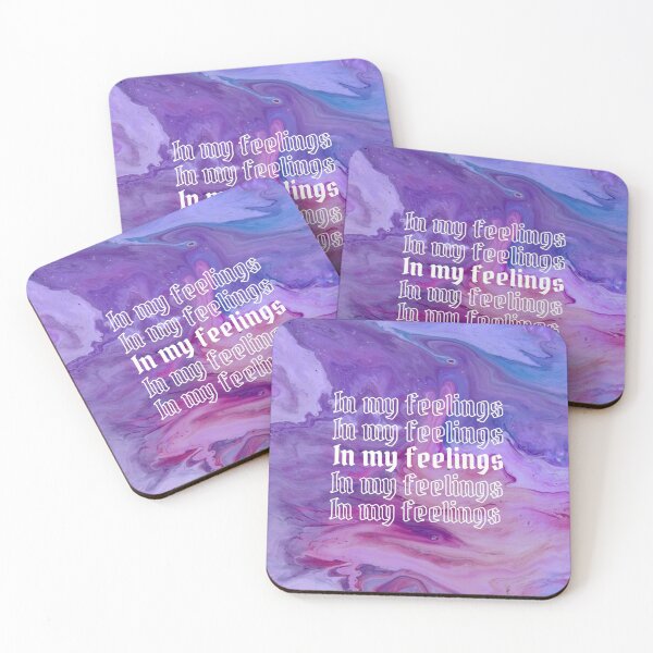 Item preview, IN MY FEELINGS purple swirl designed and sold by MNCO.