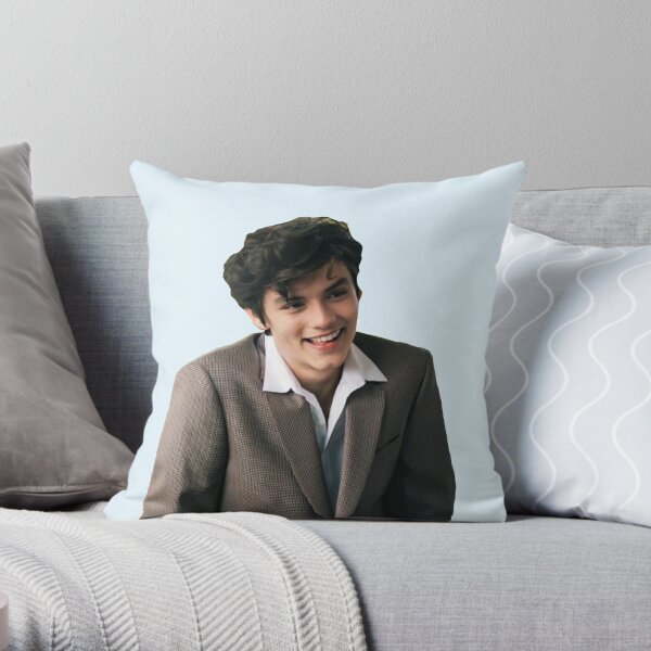 louis partridge collage Throw Pillow for Sale by delimetal