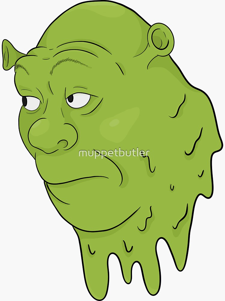 Shrek Face Meme Photographic Print for Sale by mylifeasgaia