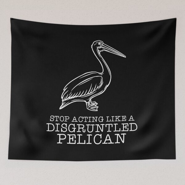 Item preview, Disgruntled Pelican designed and sold by ninthstreet.