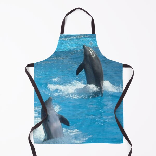 Item preview, 2 Playful Dolphins having Fun in the Water designed and sold by TANGELLACOUTURE.