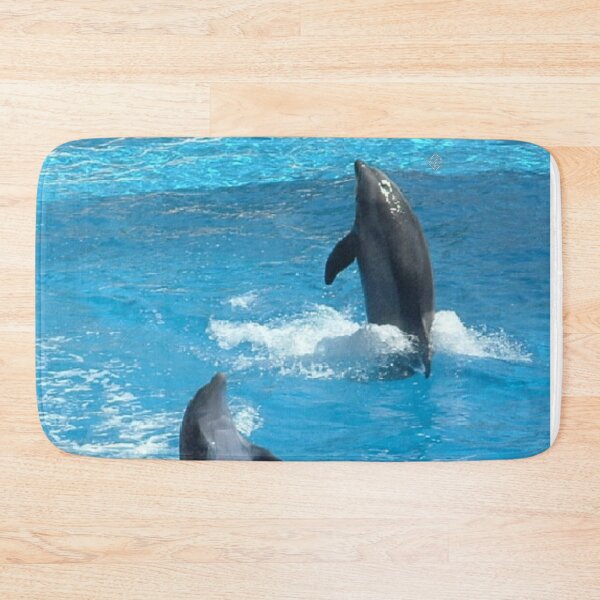Item preview, 2 Playful Dolphins having Fun in the Water designed and sold by TANGELLACOUTURE.
