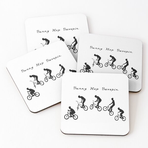 Item preview, Bunny Hop Barspin Greyscale Quote  Quote Art Desi designed and sold by vividpixelusa.